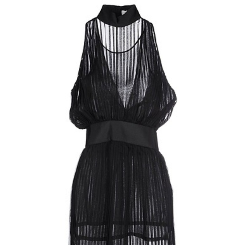 Pierrr Balmain halter neck dress
